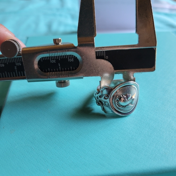 1864 Tiffany & Company Gorham Spartan Spoon Ring Sterling Luxury Vintage #64 - Picture 11 of 16